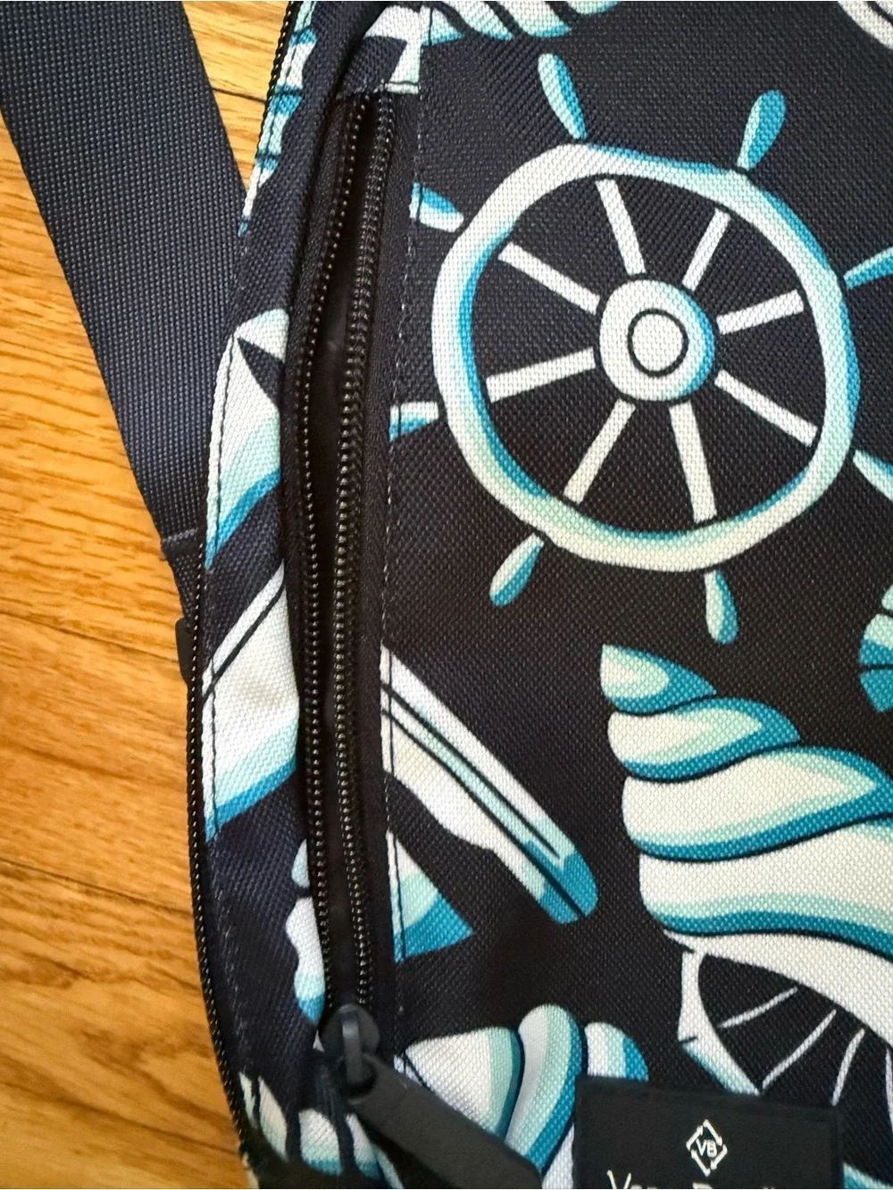 New Vera Bradley shore Enough crossbody sling backpack
